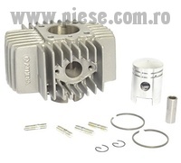 Set motor (kit cilindru) moped Puch - Puch 1 - Maxi 2T AC 50cc D.38.00 mm bolt 12 (aluminiu)